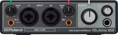 Аудіоінтерфейс Roland Rubix22 USB