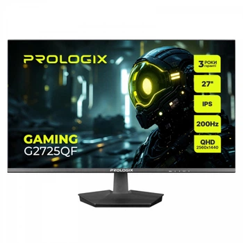 Монитор Prologix Gaming 27" g2725qf ips Black 200Hz