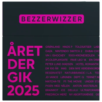 Настільна гра Bezzerwizzer The Year That Was 2025 (данська версія) (5704339010352)