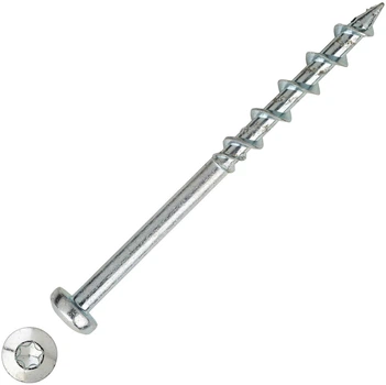 Zestaw wkrętów do muru DeWalt Wall Dog Torx 25 6.5 x 50 mm 100 szt (5054905020972)