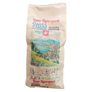 Кава в зернах Lisav Kynropech Swiss Schokolade 1 кг