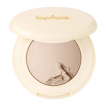 Запеченная пудра TopFace ProHD Natural Glow Baked Face Powder PT704 - 002 Light Beige (10 g)