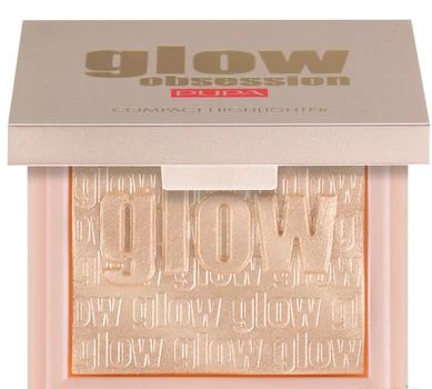 Хайлайтер компактный для лица Pupa Glow Obsession Compact Highlighter № 100 - Light Gold 6 г
