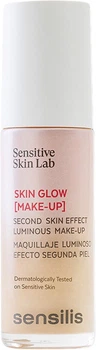 База під макіяж Sensilis Skin Glow Makeup освітлююча 01 Ivory Rose 30 мл (8428749000181)