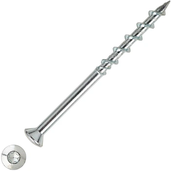 Набор шурупов для стен DeWalt Wall Dog Torx 25 6.5 x 50 мм 100 шт (5054905020958)