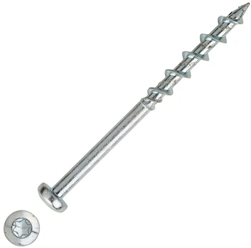 Набор шурупов для стен DeWalt Wall Dog Torx 25 6.5 x 70 мм 100 шт (5054905020989)