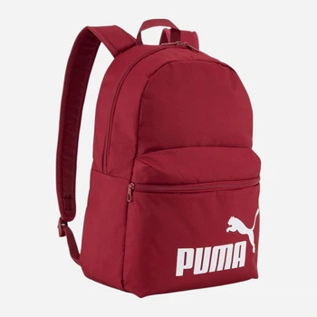 Рюкзак спортивный 22 л вмещает формат А4 Puma Phase Backpack 09116446 Garnet Glow (4070032512099)