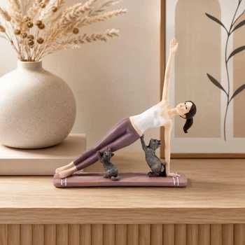 Статуетка "Асана" 22см. Декор інтер’єру для дому. (asana)