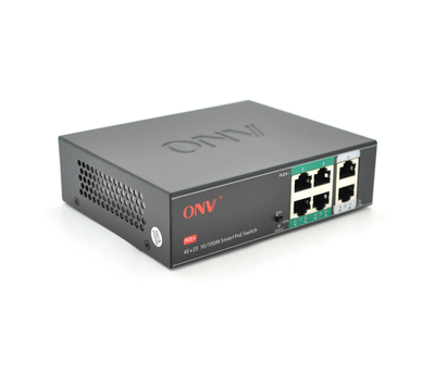 Коммутатор 4х портовый PoE с автоперезапуском ONV-H1064PSD