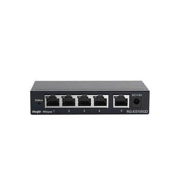 Коммутатор 5 портов неуправляемый Ruijie Reyee RG-ES105GD