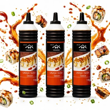 Набір 3 штук Yamasa соус Unagi Sauce для суші та риби густий 3x1.1 кг