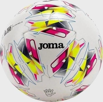Мяч футбольный Joma DINAMIC V белый, желтый, розовый Уни 5