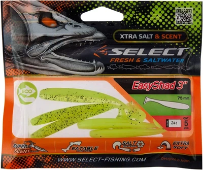 Силикон Select Easy Shad 3"" #241 (5 шт / уп)