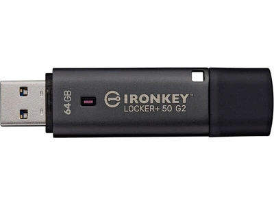 Флешка Kingston 64 GB IronKey Locker+ 50 G2 (IKLP50G2/64GB)