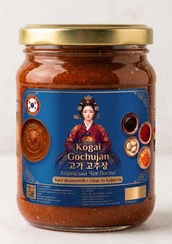 Паста KOGAI — Гочуджанг (Gochujang) 850г, 100% натуральный