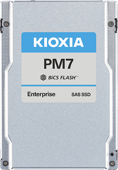 Dysk SSD KIOXIA PM7-R 7.68TB 2.5" SAS BiCS FLASH TLC (KPM7VRUG7T68)