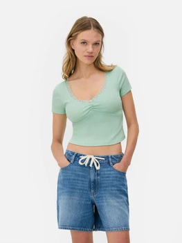 Топ Primark м'ятний YUAML336 L