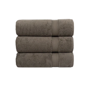 Рушник махровий Lotus Home - Grand soft twist brown коричневий 50x90