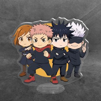 Акриловая коллекционная фигурка Chibi Аниме: Магическая битва/Jujutsu Kaisen 10см