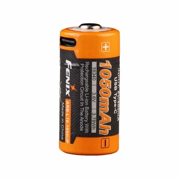 Акумулятор 16340 Fenix 1050 mAh Type-C (1047-ARB-L16-1050UP)