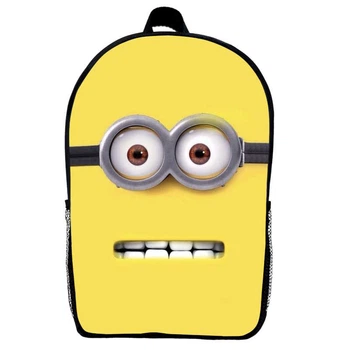 Рюкзак Миньоны (School Gear bag Minions 05) черный, 39 х 27 х 14 см