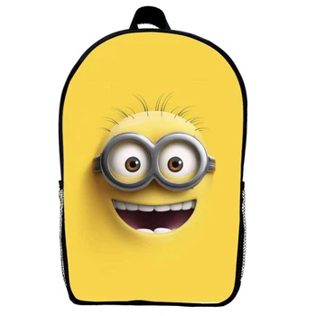 Рюкзак Миньоны детский (Gear bag minions mini 04) черный, 29 х 21 х 9 см