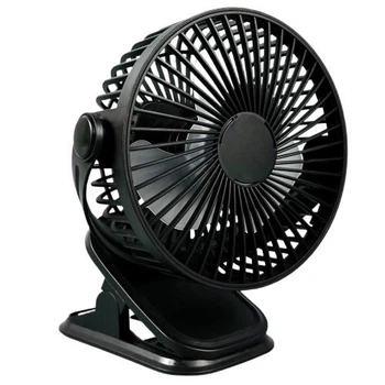 Вентилятор Mini 33 3in1 Black на прищепке