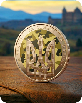 Ювілейна монета "День Захисника України" серія ЗСУ 5 грн