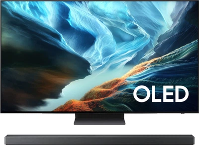 Комплект Телевизор Samsung OLED 65" QE65S90HAEXUA + Саундбар Q-серии Samsung HW-QS750F/UA