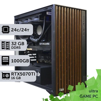 Игровой компьютер GamePC Ultra #603 Core Ultra 7 270K PLUS/32 GB/SSD 1TB/GeForce RTX 5070Ti 16GB сборка для киберспорта современных игр стрима