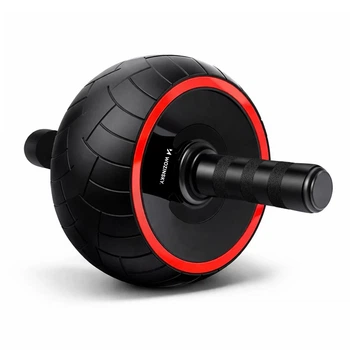 Ролик для пресса Wozinsky WKDC-17 с ковриком Black (5907769385100)