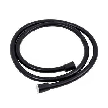 Шланг для душу VALESO HD10AS 1500мм силіконовий чорний PLS-A44350