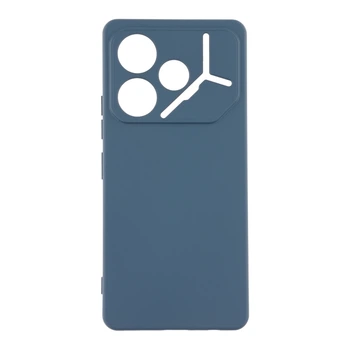 Чохол Silicone Cover Full Camera (A) для Tecno Pova 6 (LI7) 08.Dark Blue