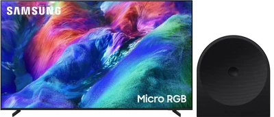 Комплект Телевизор Samsung MicroRGB 55" MRE55R85HAUXUA + Аудиосистема Music Studio Samsung HW-LS50H Black (HW-LS50H/UA)