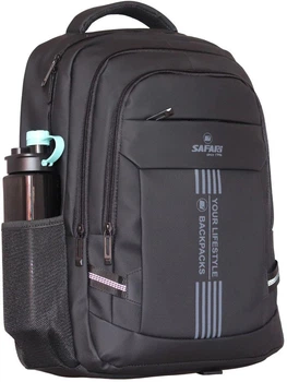 Рюкзак Safari 3 отделения 45x32x18 см 1050 г 26 л Черный (26-322L) (8591662263220)