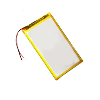 Li-pol акумулятор 3970125P , 4000 мА/ч 3.7V з платою захисту, 4000 mAh, 3,9 x 70 x 125 мм. - 747581