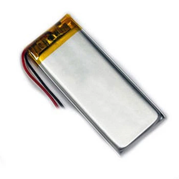 Li-pol акумулятор 502248P , 500 мА/г 3.7V з платою захисту, 500 mAh, 5,0 x 22 x 48 мм. - 747587