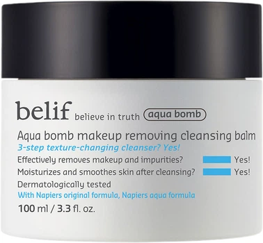 Balsam do demakijażu Belif Aqua Bomb nawilżający 100 ml (8809949507494)