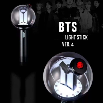 Лайтстик БТС 4 китайская версия 4 Light stick BTS Army Bomb 22 см Ver. 4 Color Shaking Bluetooth