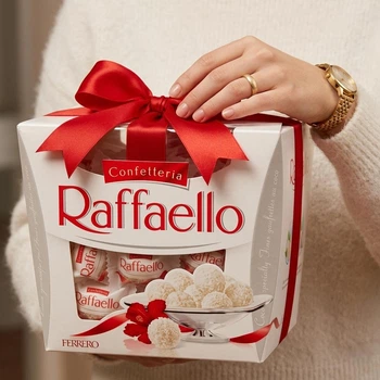 Конфеты Raffaello 150 г с орехом и кокосовой стружкой