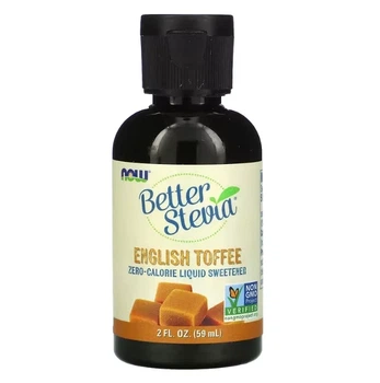 Стевія Now Foods (Stevia Liquid) 60 мл зі смаком ірису