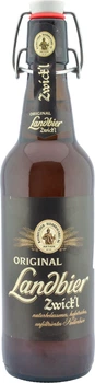 Упаковка пива Bayreuther Original Landbier Zwick'l светлое нефильтрованное 5.3% 0.5 л x 20 шт (40173207)