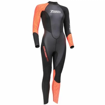 Гидрокостюм Zoggs Explorer Pro FS 2,5 мм для триатлона и открытой воды, высокая эластичность и комфорт (E0E887AE6355)
