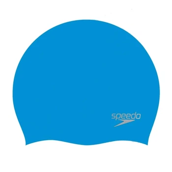 Шапка для плавания SPEEDO силикон OSFM голубая