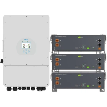 Система зберігання енергії DEYE SV-1DE12K1-LEC15K1-1 12kW 15.4kWh 3BAT LiFePO4 ≥6000 циклів (SV-1DE12K1-LEC15K1-1)