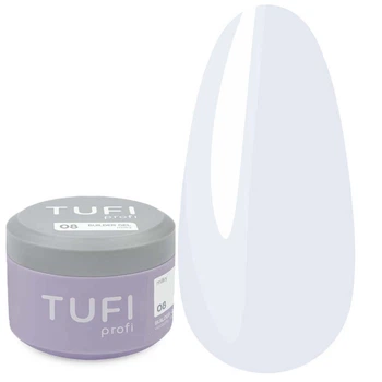 Гель для нарощування TUFI profi Builder Gel №08 Milky 50 мл