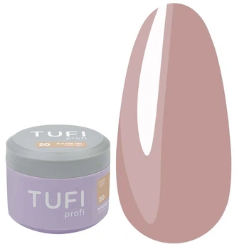 Гель для наращивания TUFI profi Builder Gel №20 Cover Light 30 мл