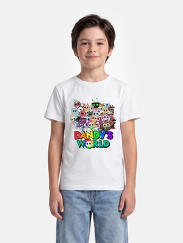 Детская футболка для мальчика Спиногрыз Dandy's world 10-00925 134 см Белая (ROZ6501089722)
