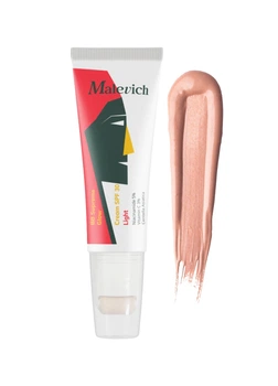 Светящийся ВВ крем SPF 30 Светлый бежевый М-1200 (2171-01) 50 мл Malevich