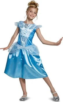 Карнавальний костюм сукня Попелюшки Disguise Disney Princess Cinderella Classic XS 3–4 роки блакитний (SKU-293)